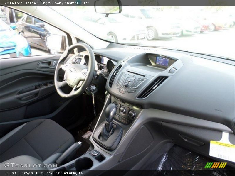 Ingot Silver / Charcoal Black 2014 Ford Escape S