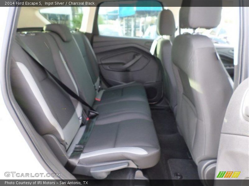 Ingot Silver / Charcoal Black 2014 Ford Escape S