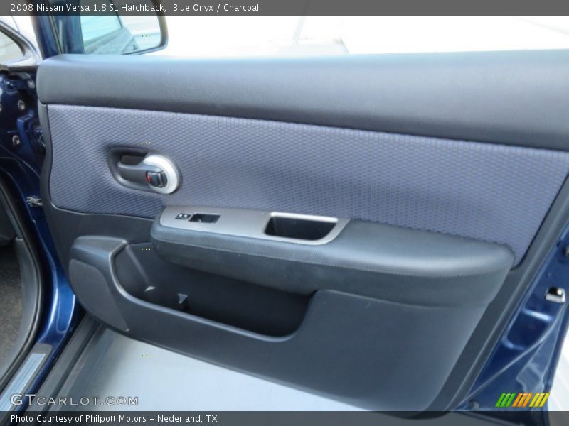 Blue Onyx / Charcoal 2008 Nissan Versa 1.8 SL Hatchback