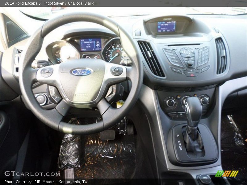 Ingot Silver / Charcoal Black 2014 Ford Escape S