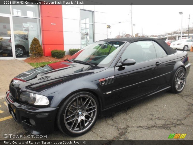 Carbon Black Metallic / Black 2001 BMW M3 Convertible