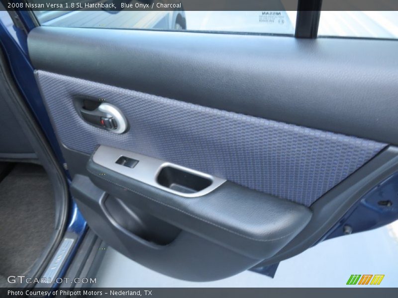 Blue Onyx / Charcoal 2008 Nissan Versa 1.8 SL Hatchback