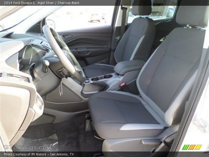 Ingot Silver / Charcoal Black 2014 Ford Escape S