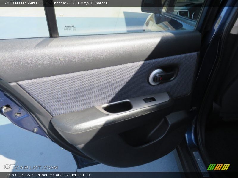 Blue Onyx / Charcoal 2008 Nissan Versa 1.8 SL Hatchback