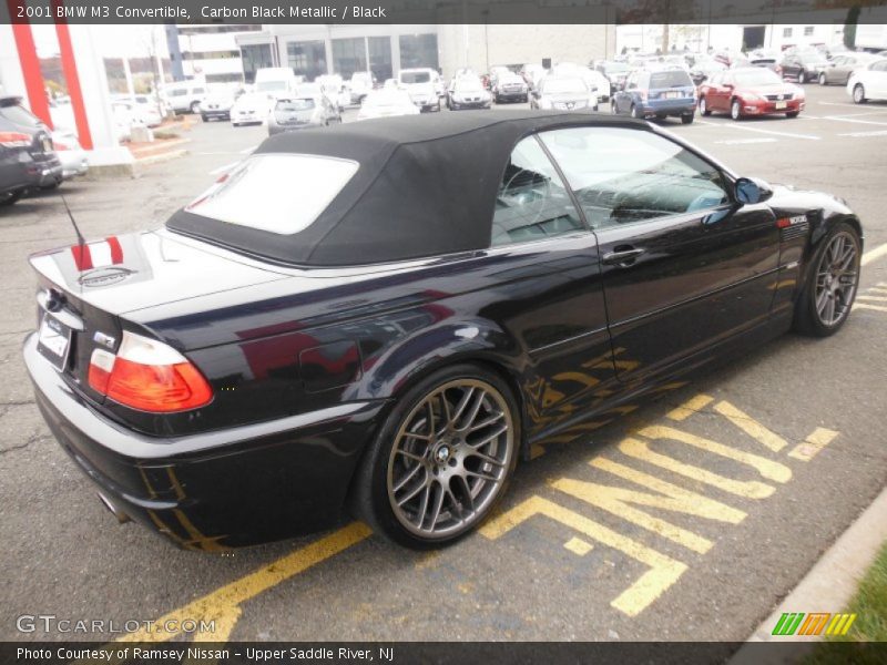 Carbon Black Metallic / Black 2001 BMW M3 Convertible
