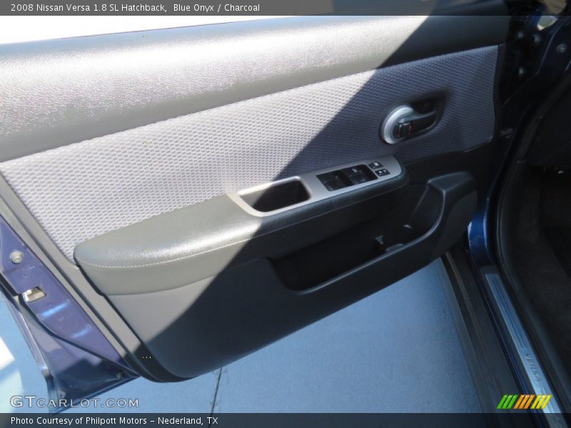 Blue Onyx / Charcoal 2008 Nissan Versa 1.8 SL Hatchback