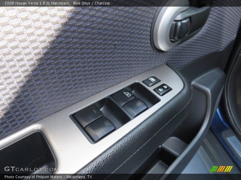 Blue Onyx / Charcoal 2008 Nissan Versa 1.8 SL Hatchback