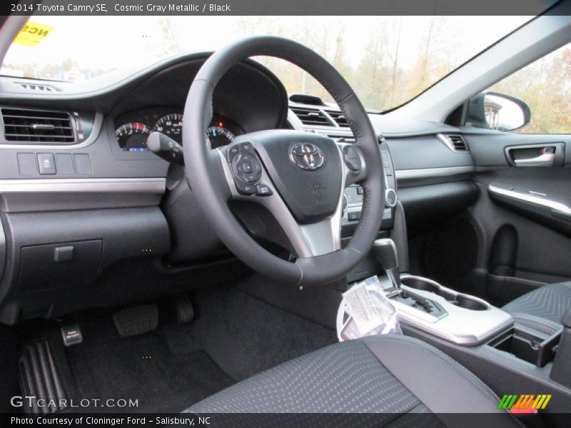Cosmic Gray Metallic / Black 2014 Toyota Camry SE