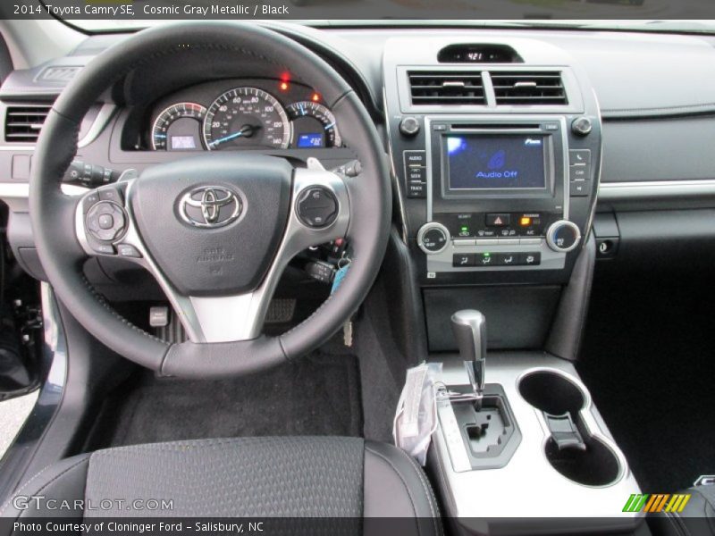 Cosmic Gray Metallic / Black 2014 Toyota Camry SE
