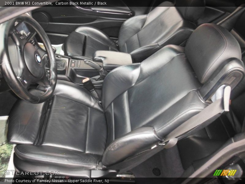 Front Seat of 2001 M3 Convertible