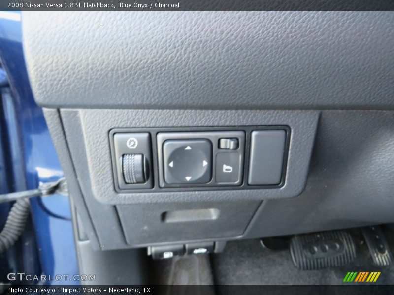 Blue Onyx / Charcoal 2008 Nissan Versa 1.8 SL Hatchback