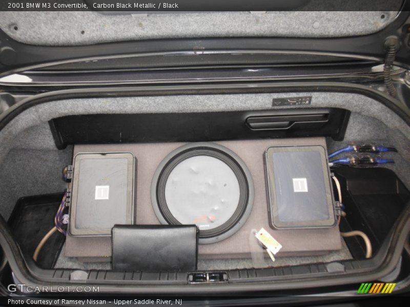 Carbon Black Metallic / Black 2001 BMW M3 Convertible