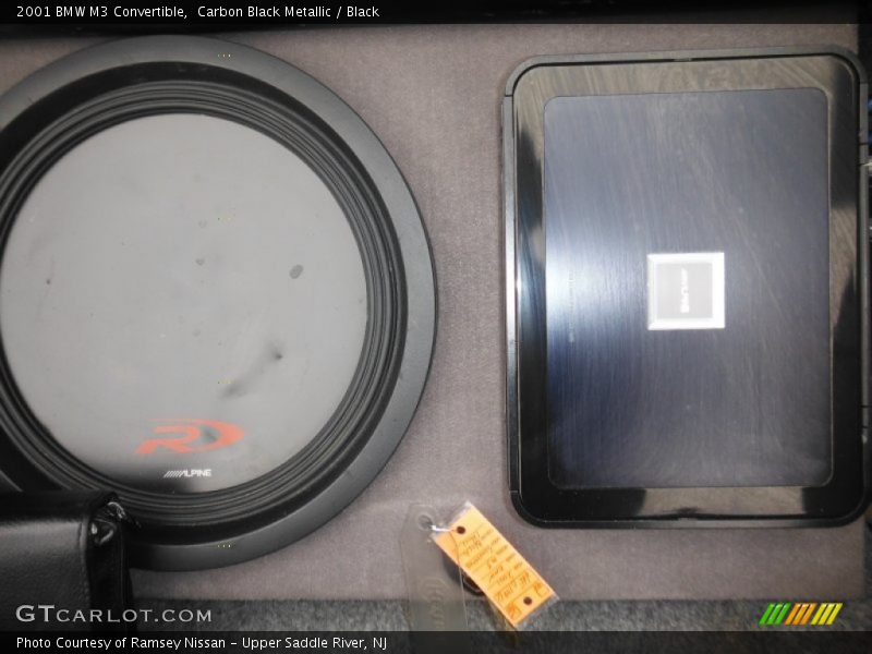 Carbon Black Metallic / Black 2001 BMW M3 Convertible