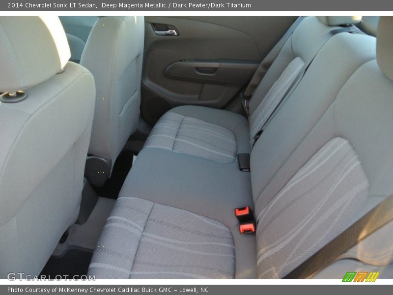 Deep Magenta Metallic / Dark Pewter/Dark Titanium 2014 Chevrolet Sonic LT Sedan