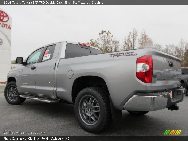 Silver Sky Metallic / Graphite 2014 Toyota Tundra SR5 TRD Double Cab