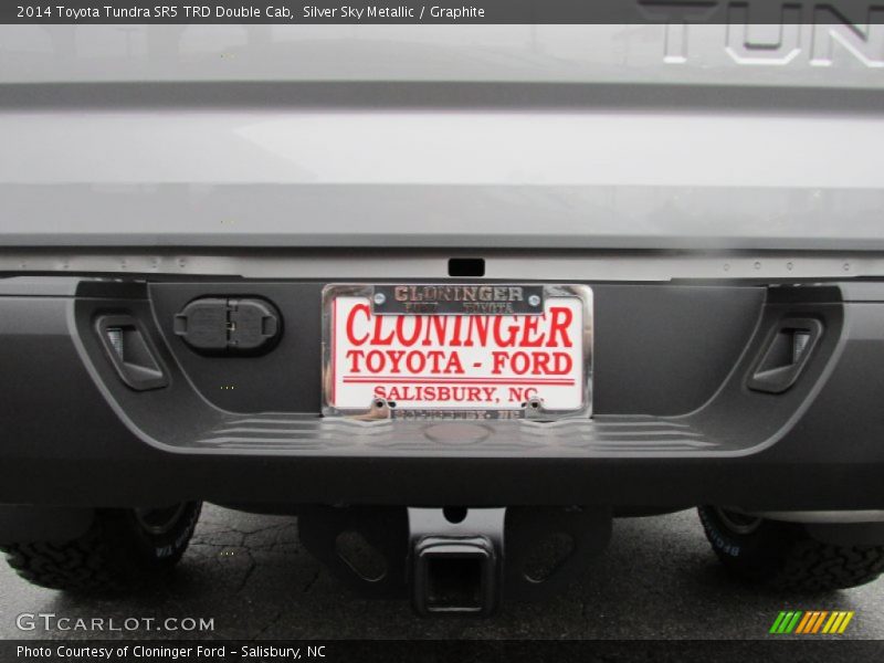 Silver Sky Metallic / Graphite 2014 Toyota Tundra SR5 TRD Double Cab