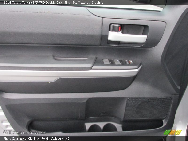 Silver Sky Metallic / Graphite 2014 Toyota Tundra SR5 TRD Double Cab