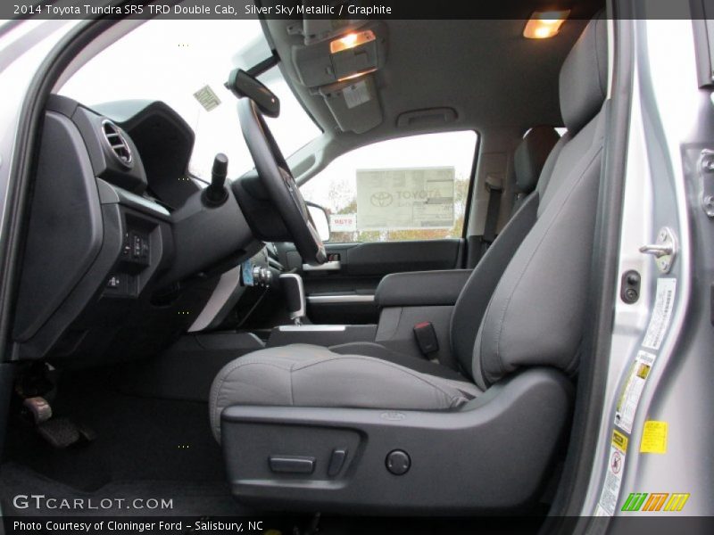 Silver Sky Metallic / Graphite 2014 Toyota Tundra SR5 TRD Double Cab