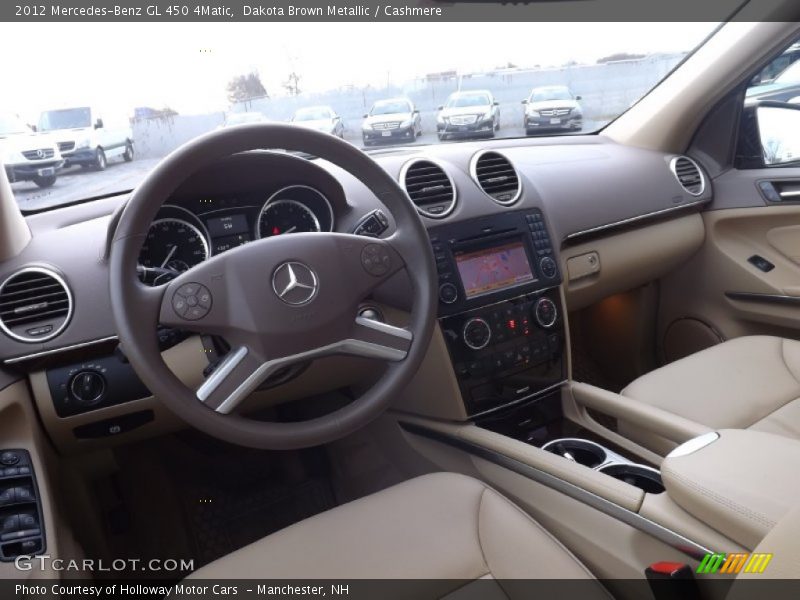 Dakota Brown Metallic / Cashmere 2012 Mercedes-Benz GL 450 4Matic