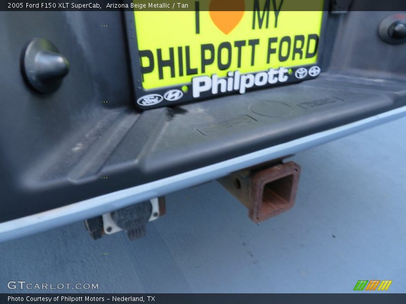 Arizona Beige Metallic / Tan 2005 Ford F150 XLT SuperCab