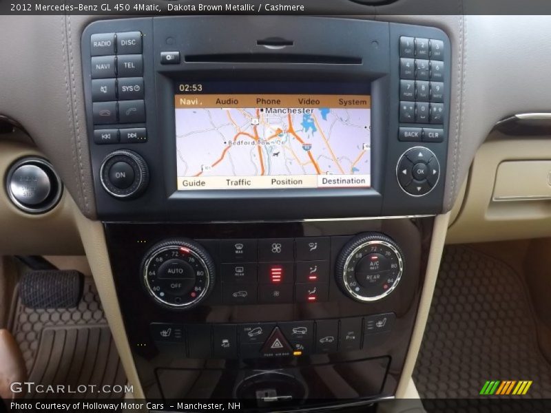 Dakota Brown Metallic / Cashmere 2012 Mercedes-Benz GL 450 4Matic