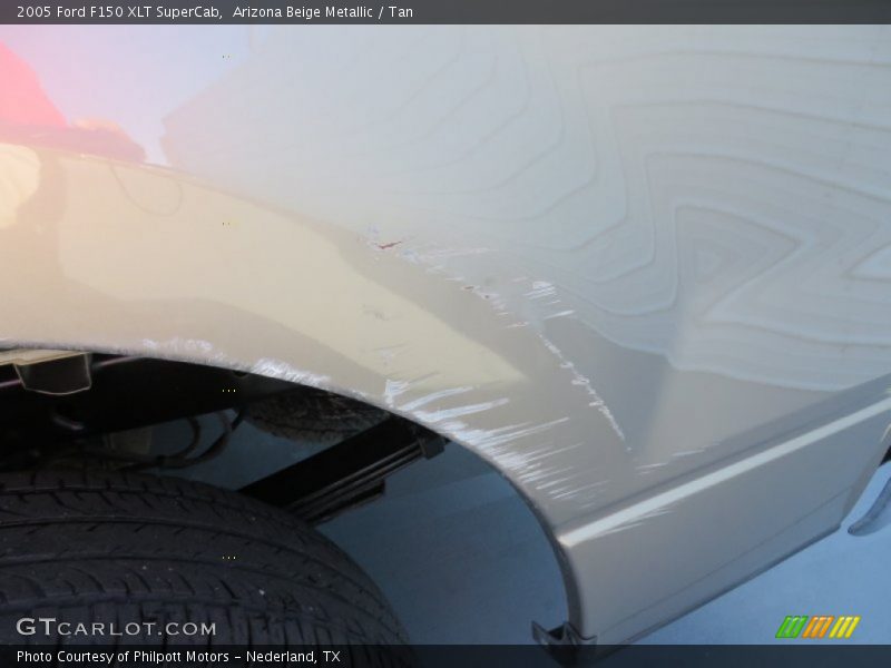 Arizona Beige Metallic / Tan 2005 Ford F150 XLT SuperCab