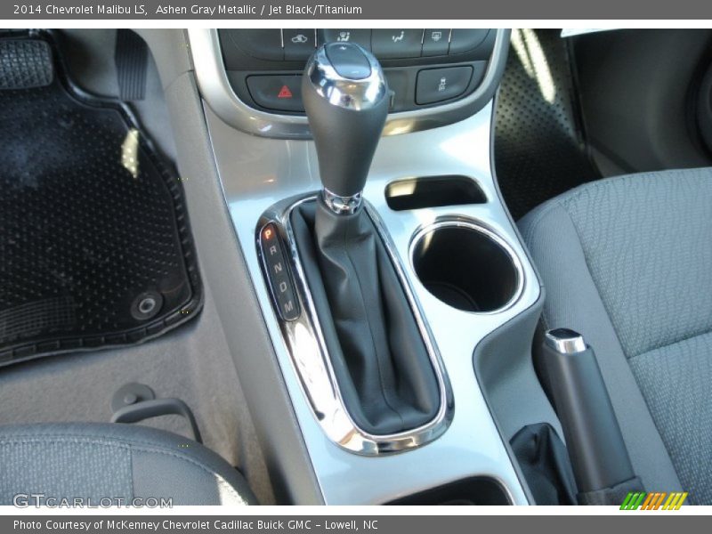 Ashen Gray Metallic / Jet Black/Titanium 2014 Chevrolet Malibu LS