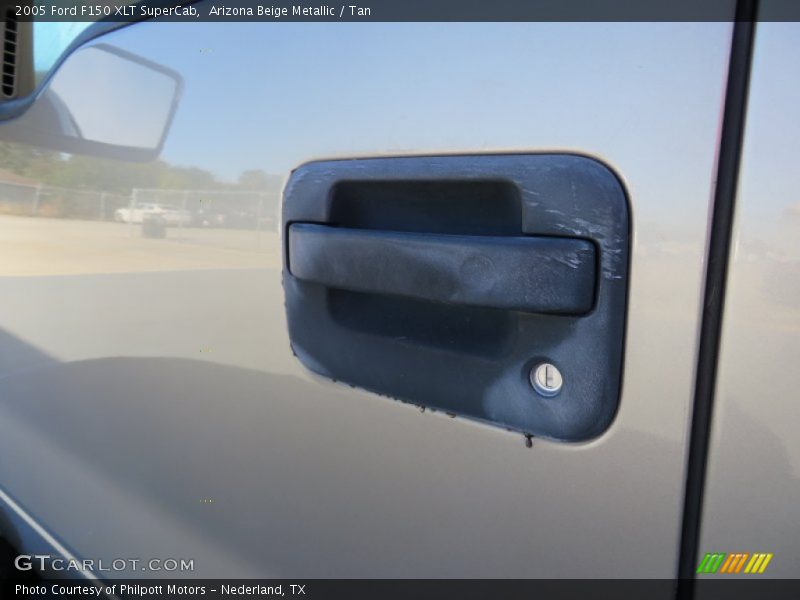 Arizona Beige Metallic / Tan 2005 Ford F150 XLT SuperCab