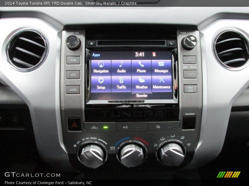 Silver Sky Metallic / Graphite 2014 Toyota Tundra SR5 TRD Double Cab