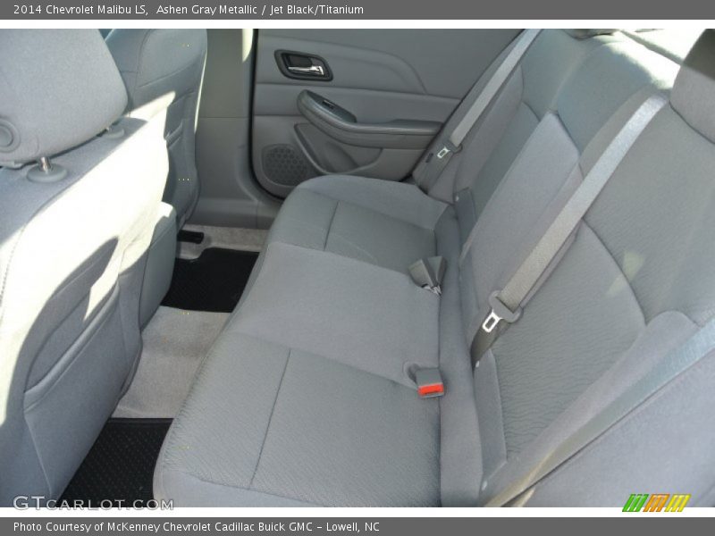 Ashen Gray Metallic / Jet Black/Titanium 2014 Chevrolet Malibu LS