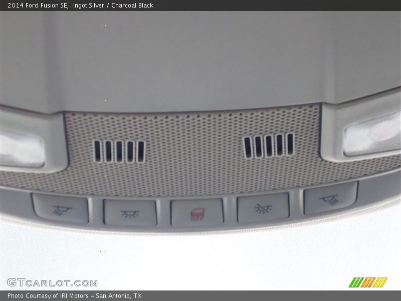 Ingot Silver / Charcoal Black 2014 Ford Fusion SE