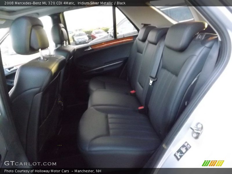 Iridium Silver Metallic / Black 2008 Mercedes-Benz ML 320 CDI 4Matic
