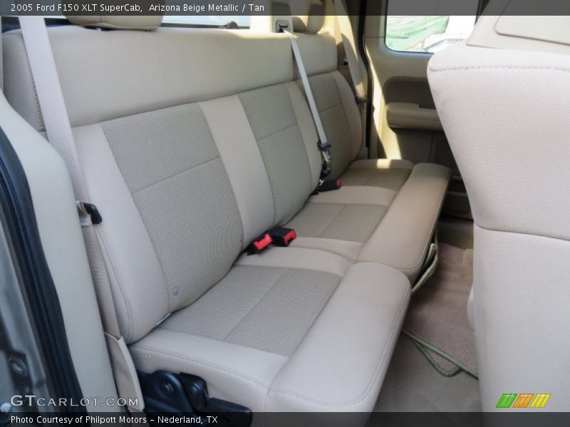 Arizona Beige Metallic / Tan 2005 Ford F150 XLT SuperCab