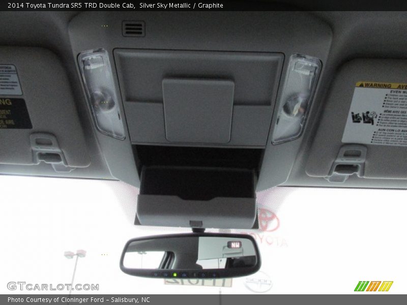 Silver Sky Metallic / Graphite 2014 Toyota Tundra SR5 TRD Double Cab