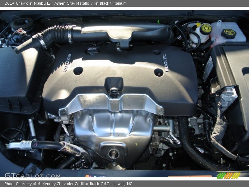 Ashen Gray Metallic / Jet Black/Titanium 2014 Chevrolet Malibu LS