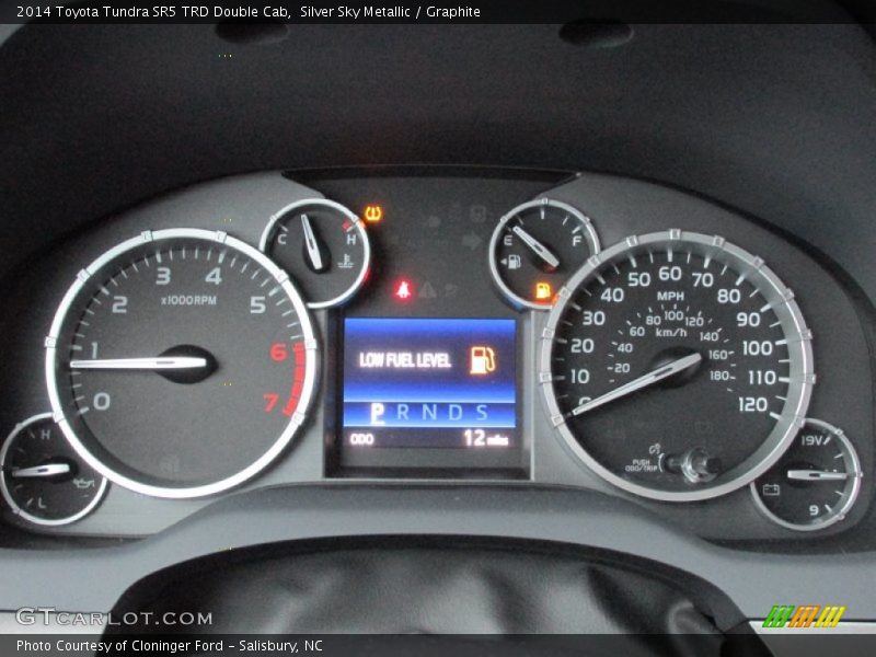 Silver Sky Metallic / Graphite 2014 Toyota Tundra SR5 TRD Double Cab