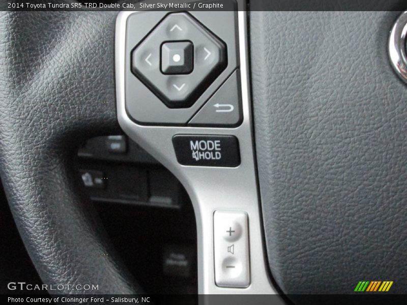 Silver Sky Metallic / Graphite 2014 Toyota Tundra SR5 TRD Double Cab