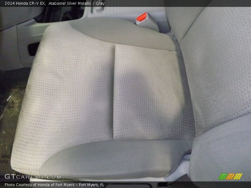 Alabaster Silver Metallic / Gray 2014 Honda CR-V EX