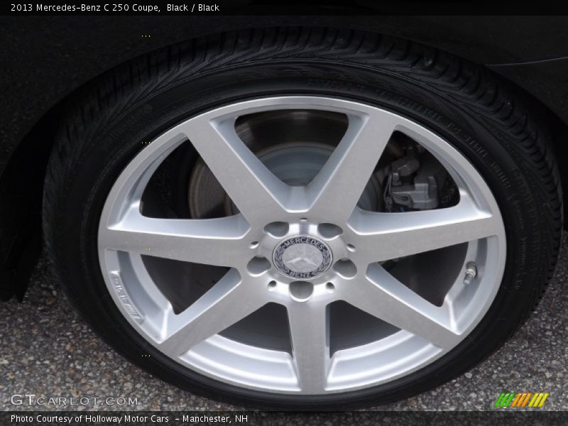 Black / Black 2013 Mercedes-Benz C 250 Coupe