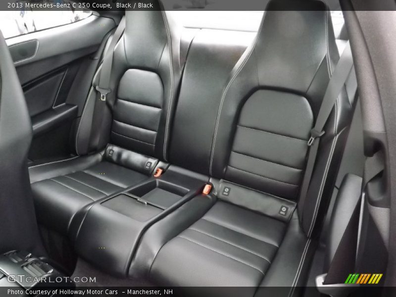 Black / Black 2013 Mercedes-Benz C 250 Coupe
