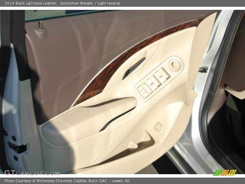 Quicksilver Metallic / Light Neutral 2014 Buick LaCrosse Leather