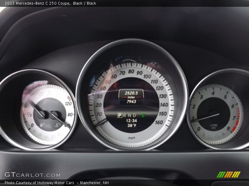 Black / Black 2013 Mercedes-Benz C 250 Coupe