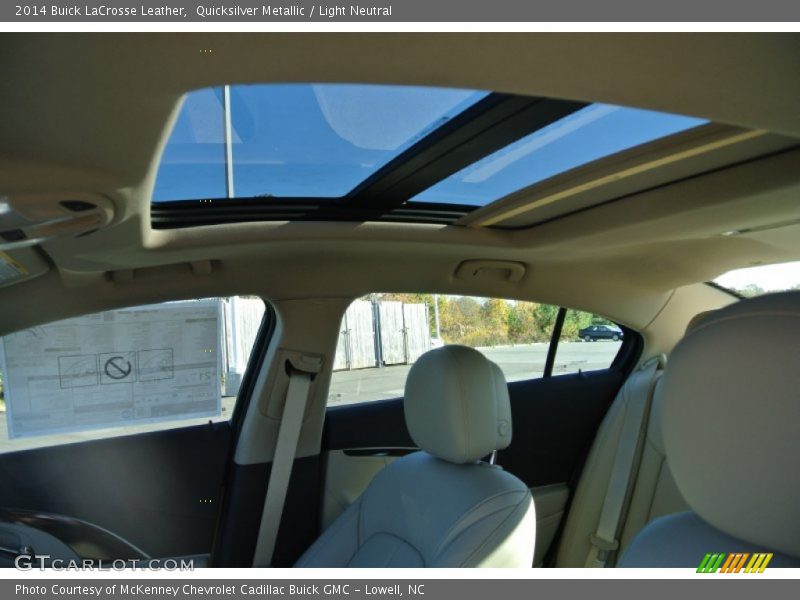 Quicksilver Metallic / Light Neutral 2014 Buick LaCrosse Leather