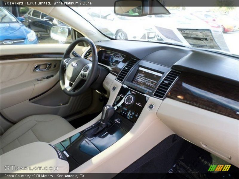 Dashboard of 2014 Taurus Limited