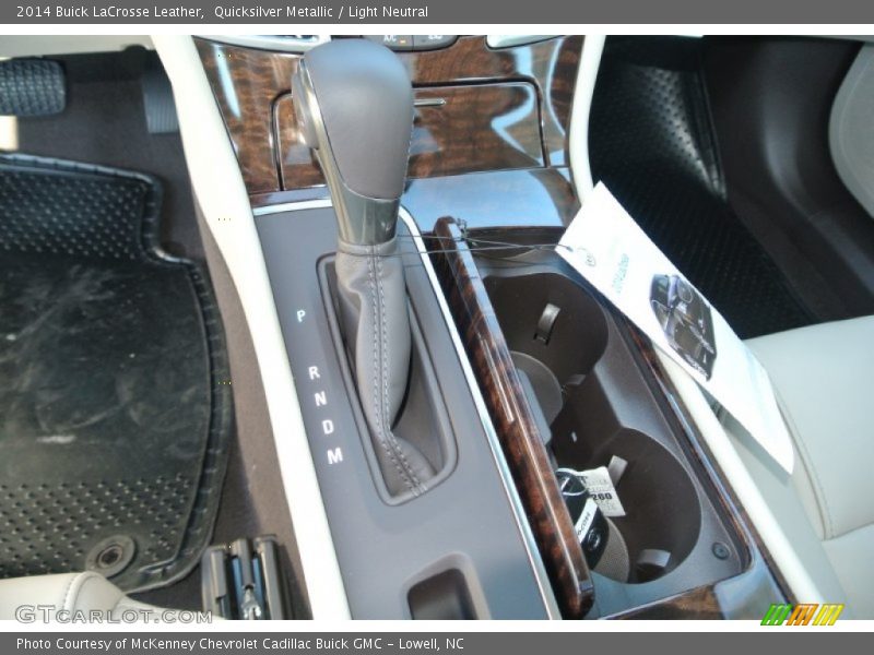 Quicksilver Metallic / Light Neutral 2014 Buick LaCrosse Leather