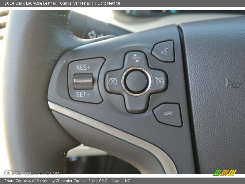 Quicksilver Metallic / Light Neutral 2014 Buick LaCrosse Leather