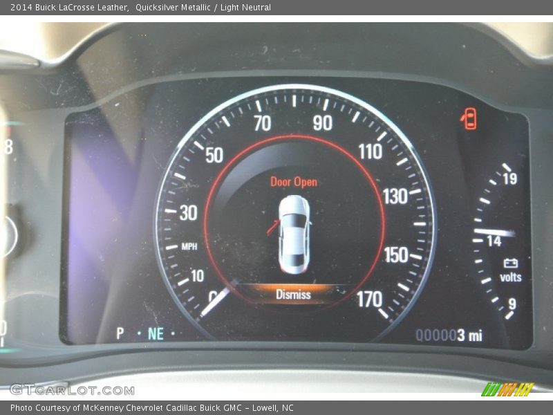 Quicksilver Metallic / Light Neutral 2014 Buick LaCrosse Leather