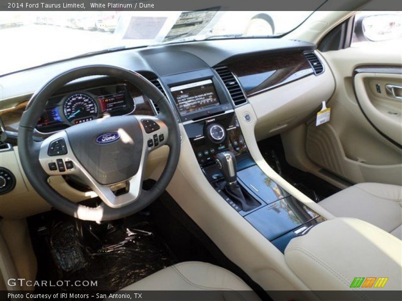  2014 Taurus Limited Dune Interior