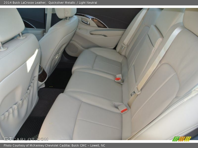 Quicksilver Metallic / Light Neutral 2014 Buick LaCrosse Leather