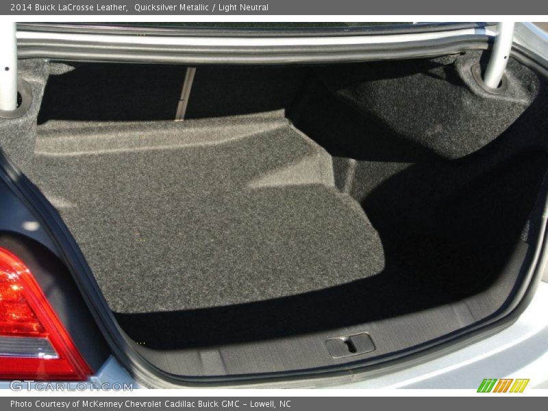 Quicksilver Metallic / Light Neutral 2014 Buick LaCrosse Leather